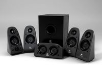 Logitech Surround Sound speakers Z 506 Acoustic Sy 3D Model