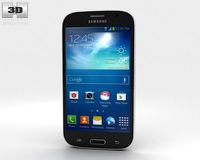 Samsung Galaxy Grand Neo Midnight Black 3D Model