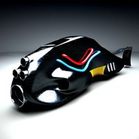 Space grenade gun 3D Model