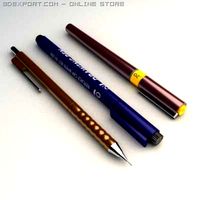 Writing drawing 3D Model