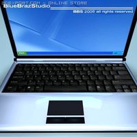 Generic Notebook 3D Model