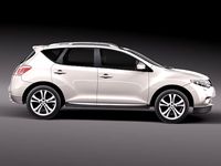 Nissan Murano 2012 3D Model