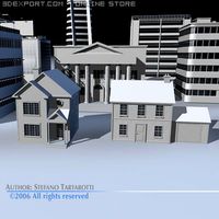 City pack 1 3D Model