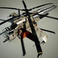 Helicopter Cargo Prototype 3D Model