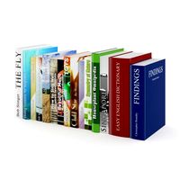 Books Set 02 3D Model