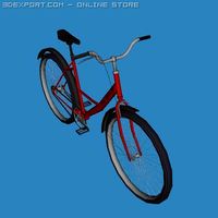 City bike 3D Model