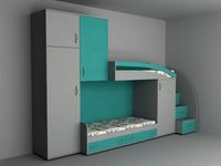 The furniture in the nursery 3D Model
