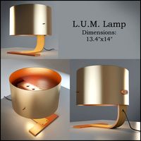 LUM Lamp 3D Model
