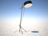 Excel Floor Lamp 3D Model