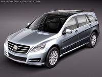 Mercedes Benz R class 2011 3D Model