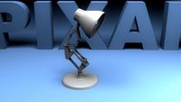 Download free Pixar Lamp 3D Model