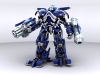 Ironhide Robotic Character 3D Model