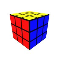 Rubik Cube 3D Model
