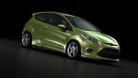 Ford Fiesta zetec 09 3D Model