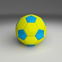 Football 3D Model