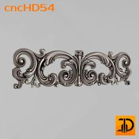 Horizontal decor 3D Model