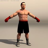 Boxer02 3D Model