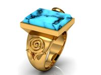 Rose half set 3D Model