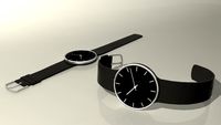 Arne Jacobsen Roman Arm Watch 3D Model