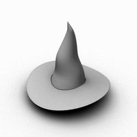 Witch Hat 3D Model
