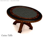 Casino Table 3D Model