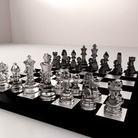 Chessboard 3D Model