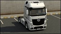 Mercedes Actros 2011 3D Model