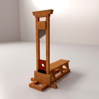 Guillotine 3D Model