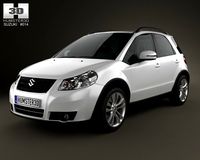 Suzuki Maruti SX4 hatchback 2012 3D Model