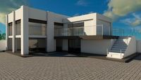 ModernHouse3Dmax2012 3D Model