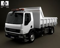 DAF LF Tipper 2011 3D Model