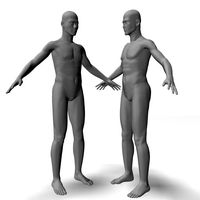 Nude Male 42011 3D Model