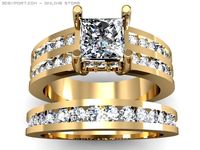 Wedding ring 3D Model