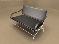 Carlotta sofa 3D Model