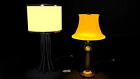 Lamp set 2 3D Model