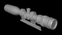 Sniper Scope 3D Model