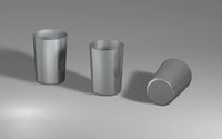 Steel Glass 03 3D Model
