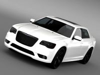 Chrysler 300 SRT8 2012 3D Model