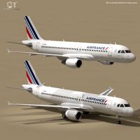 A320-200 airfrance 3D Model