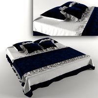 Bed linen 3D Model