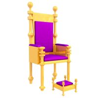 Throne 3D Model