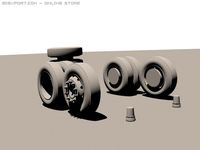 Car parts 6 3D Model