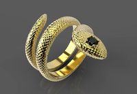Ring snake 3D Model