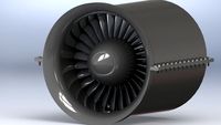 Axial compressor 3D Model