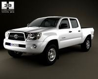 Toyota Tacoma Double Cab 2011 3D Model