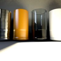 Drinking Glass Models 3D Model