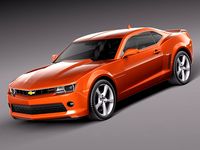 Chevrolet Camaro RS 2014 3D Model
