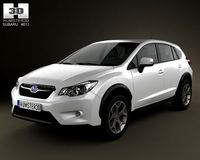 Subaru XV 2012 3D Model