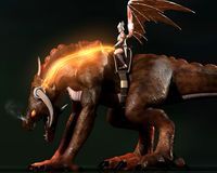 Land Dragon 3D Model