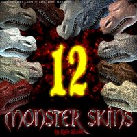 Monster Skin TGA 3D Model